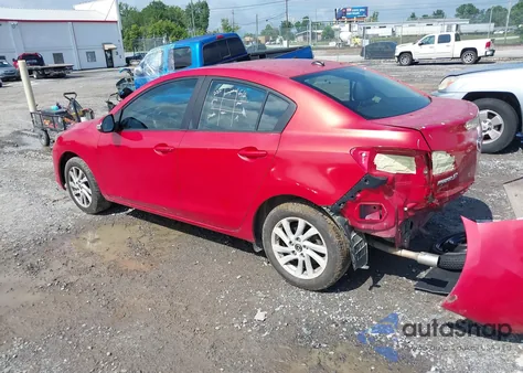 2013 Mazda Mazda3 I Grand Touring из США, поврежденный, VIN JM1BL1W74D1740063